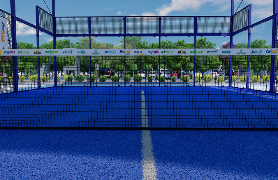 Court 1 de padel panoramique Challenge