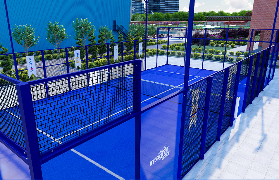 Court de padel panoramique Challenge 1