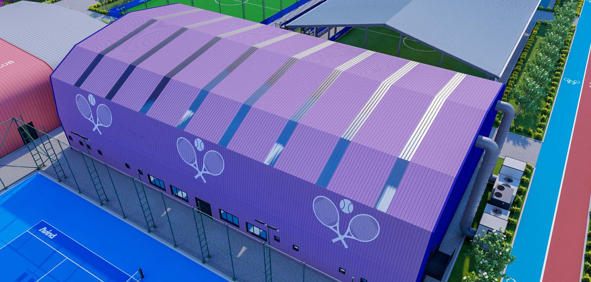 Court de Tennis Intérieure 15