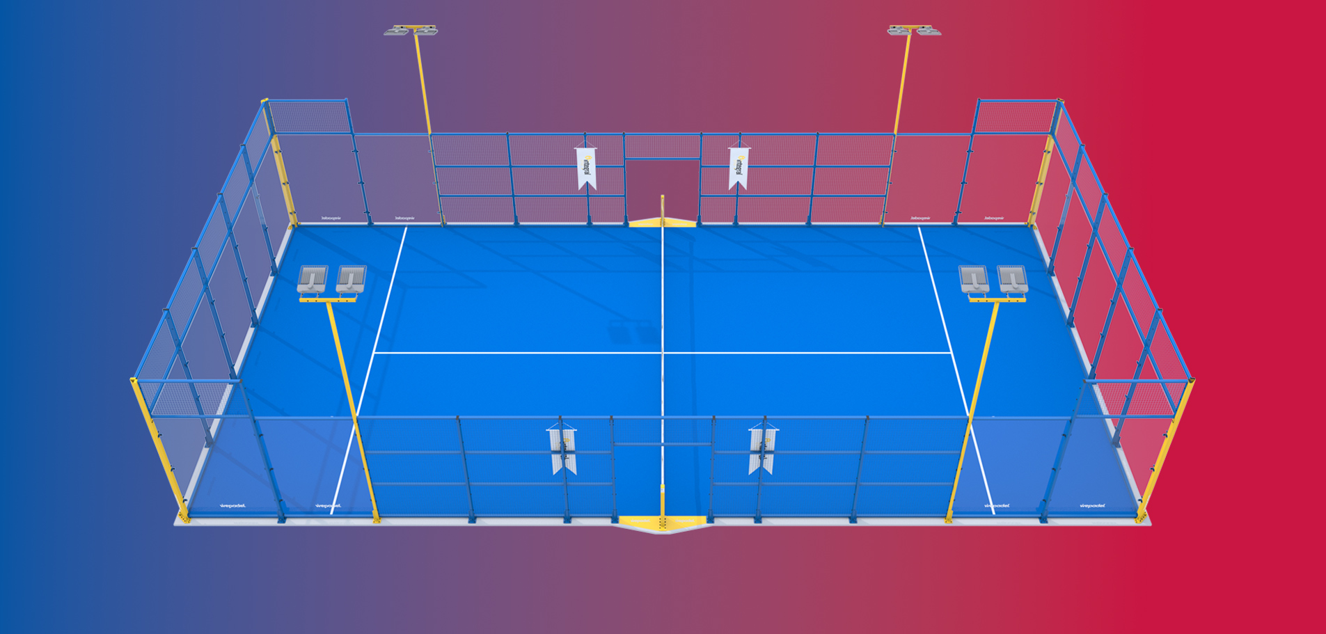 Origine Découvrez le court de padel