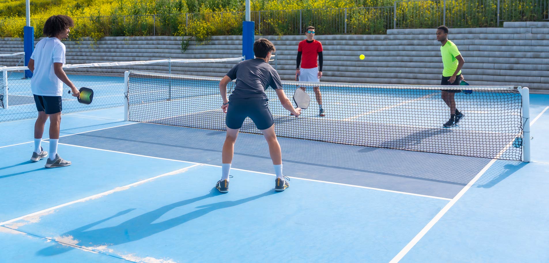 Pickleball en plein air