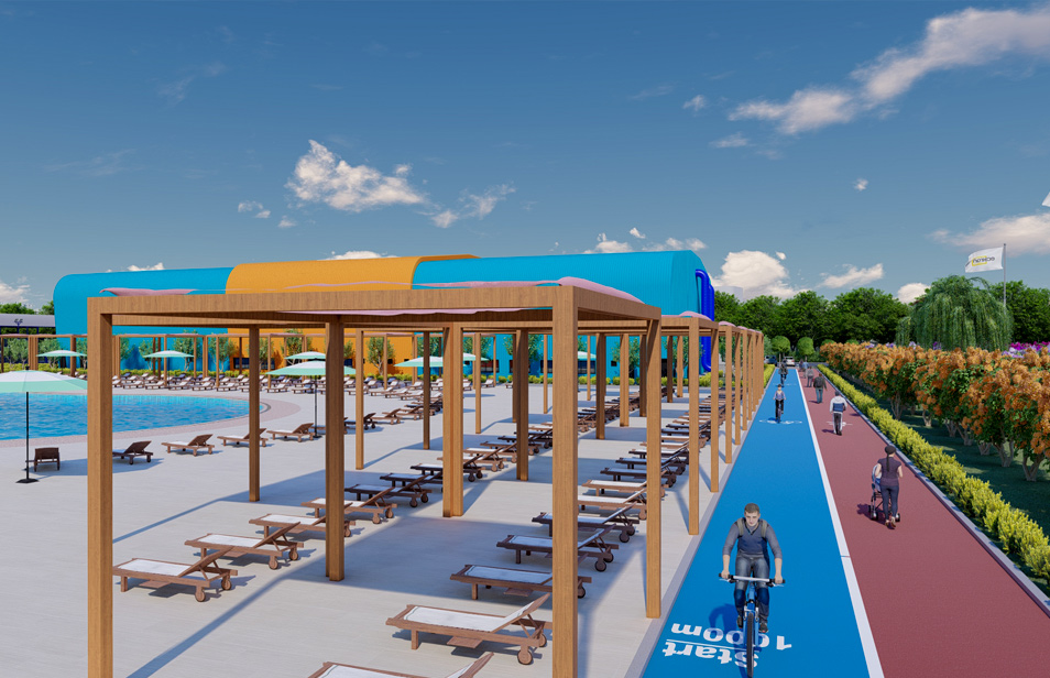 Salle omnisports intérieure