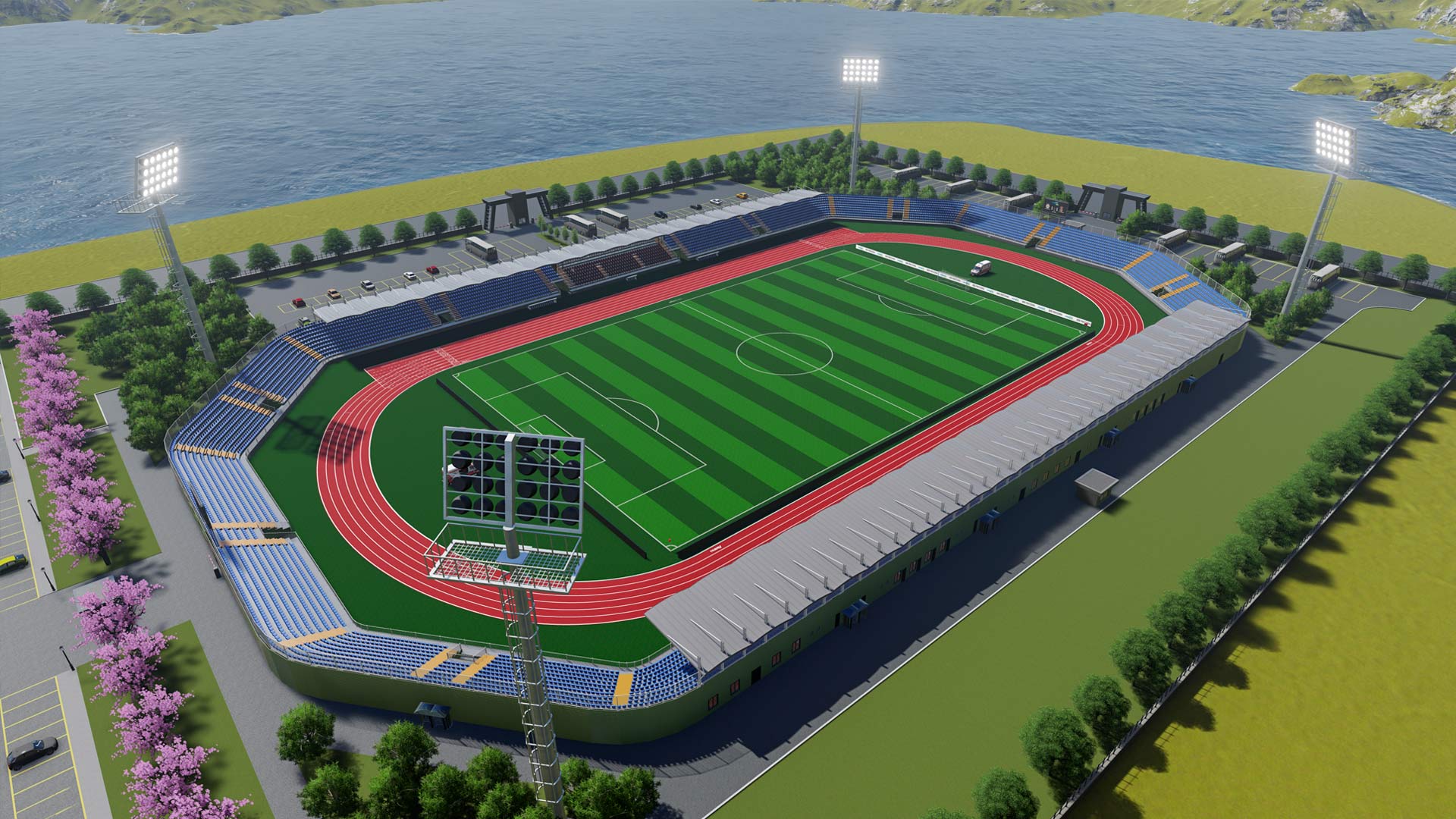 Stade de 10 000 places