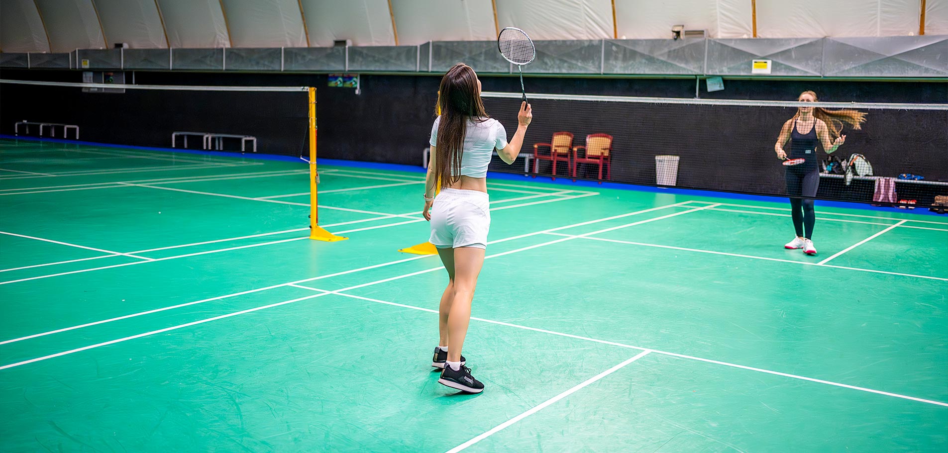 Terrain de Badminton Intérieur