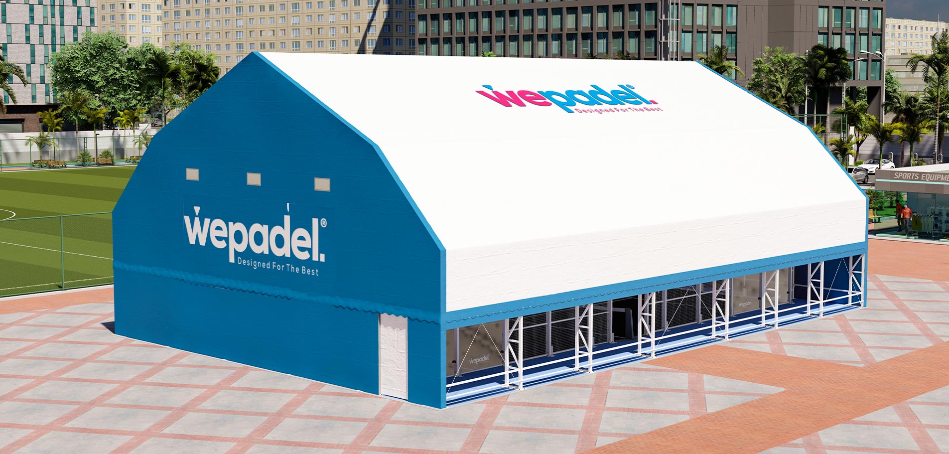 Terrain de Padel Full Cover