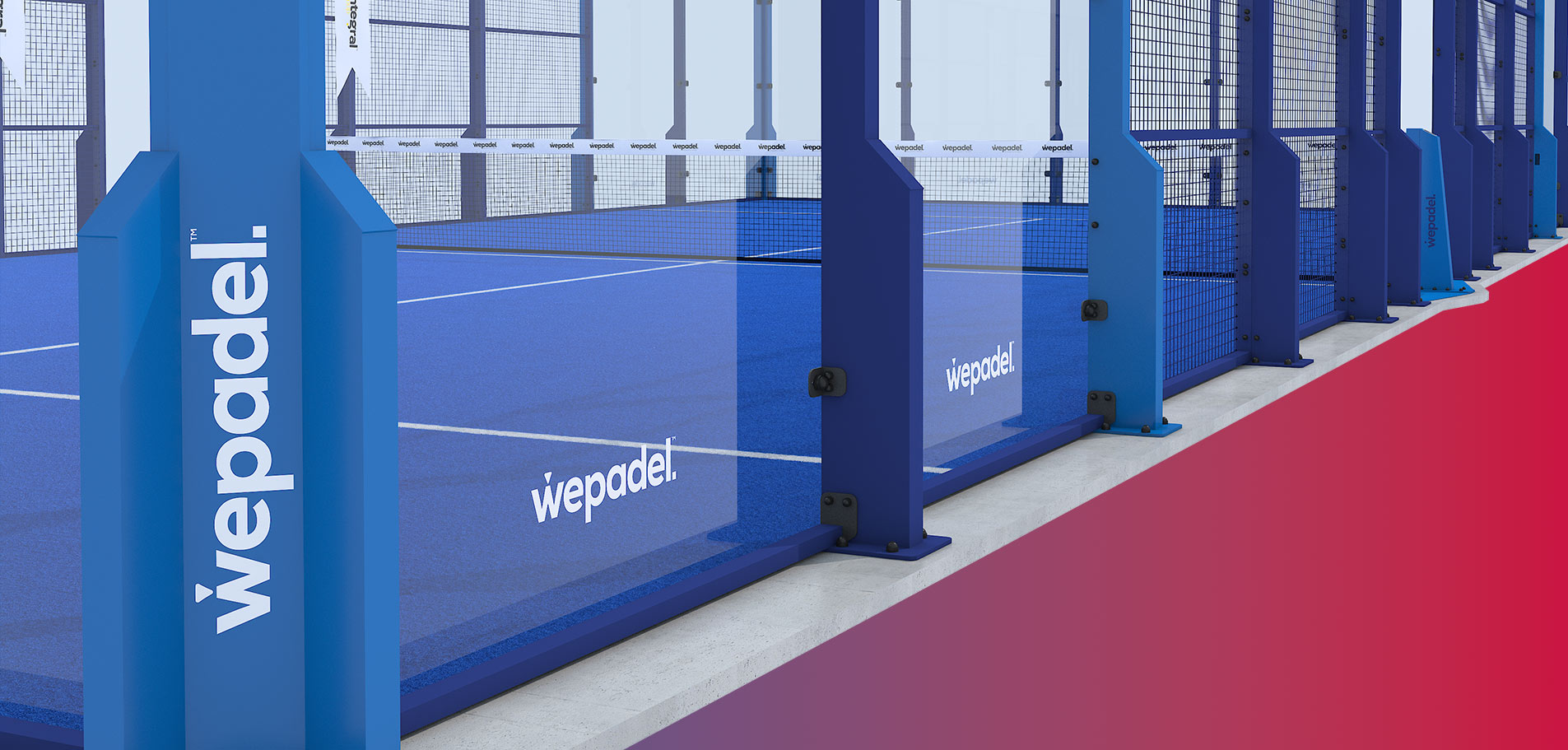 Terrain de padel renforcé Origin