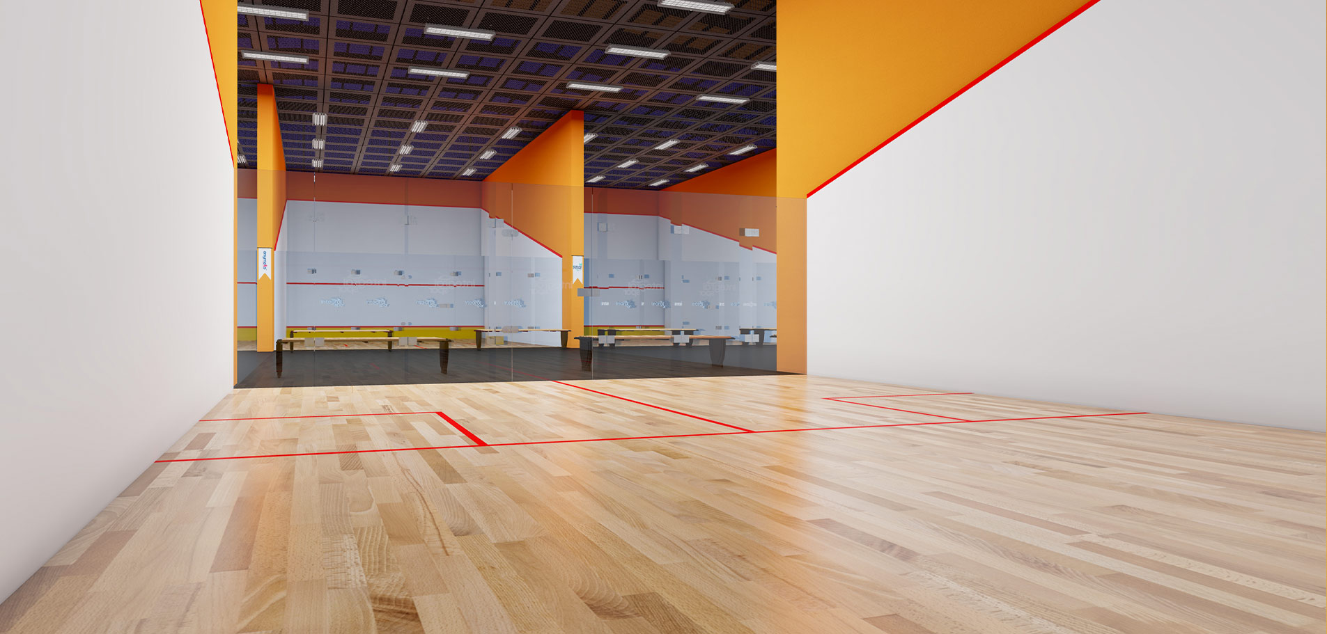 Terrain de Squash Origin