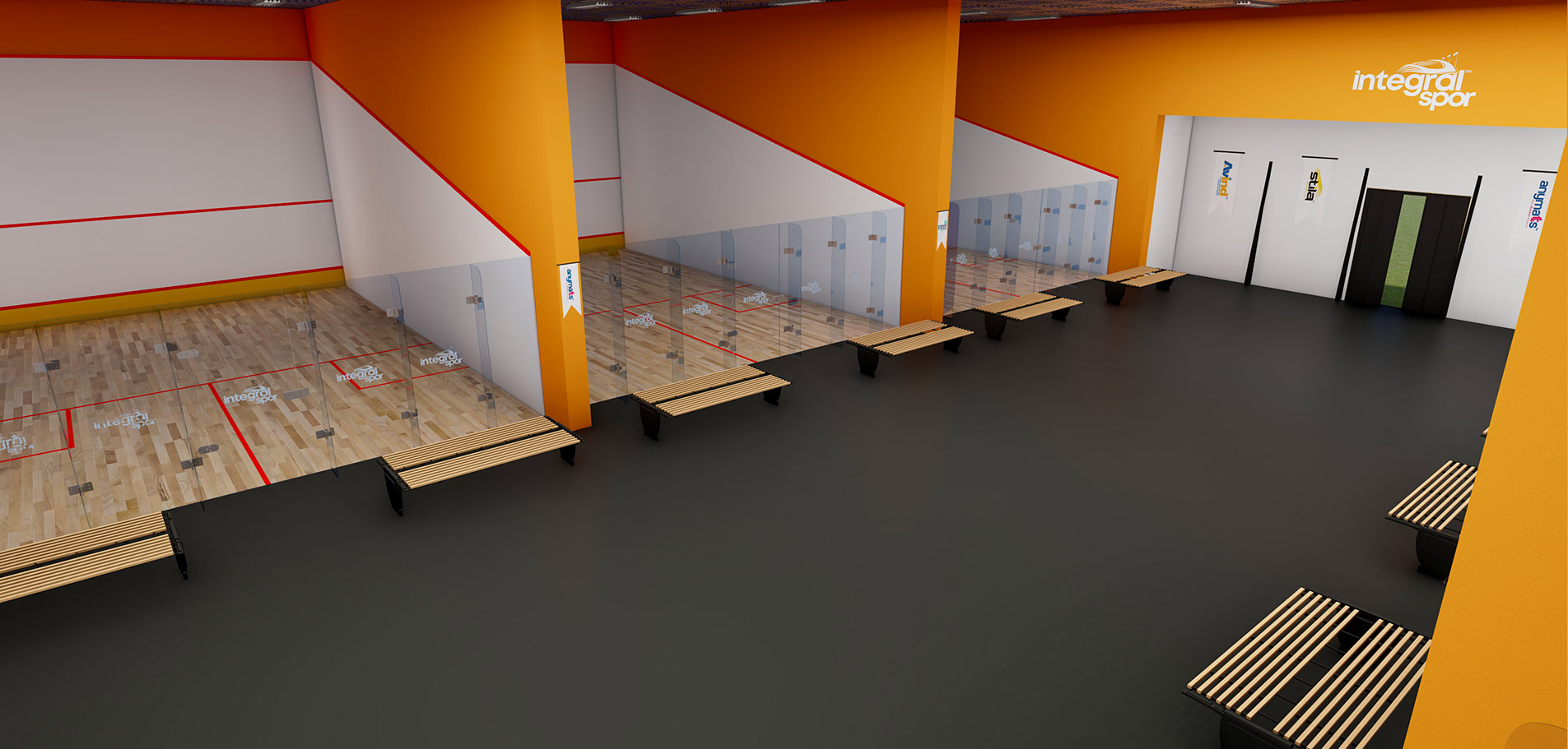 Terrain de Squash Origin