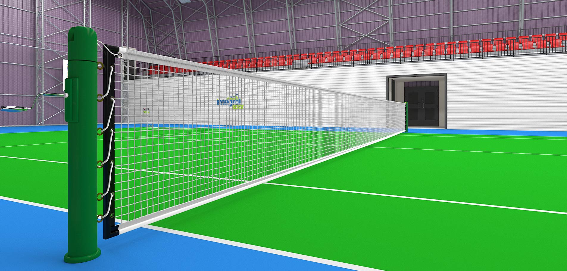 Terrain de Tennis Intérieur