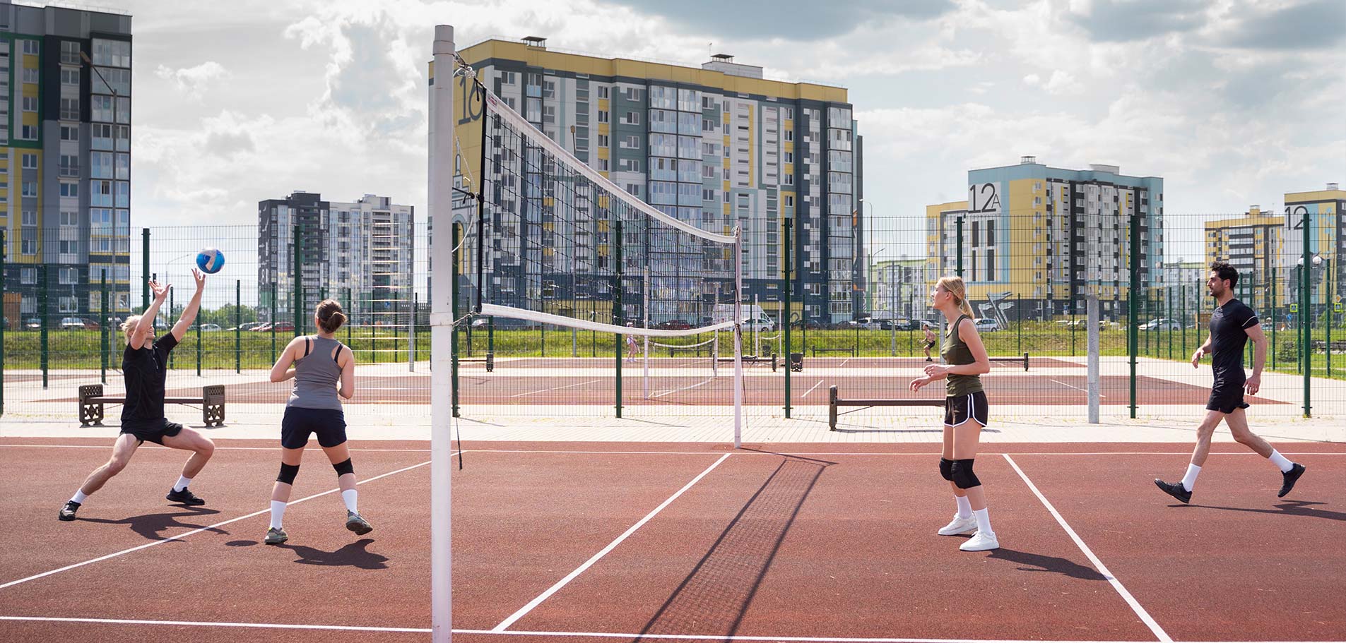 Terrain de Volley-ball Extérieur
