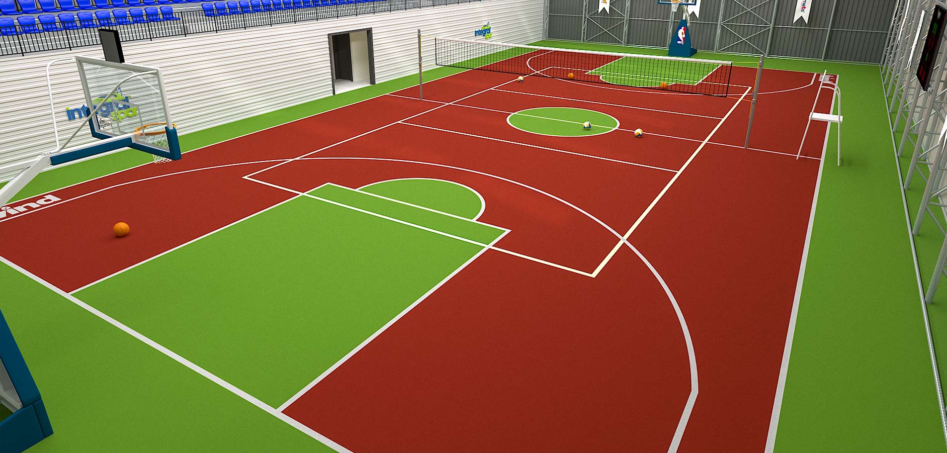 Terrain Polyvalent Intérieur