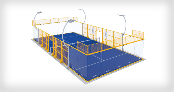 Terrain de Padel Panoramic 360°